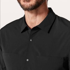 Lululemon Zenway Snap Button Down Shirt